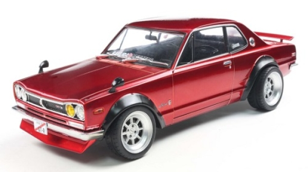 421186483 Nissan Skyline (C10) Hakosuka 1970 red metallic 1:18
